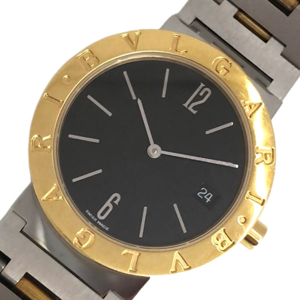 ブルガリ BVLGARI ブルガリブルガリ コンビ BB33SG K18イエローゴールド SS クオーツ レディース 腕時計