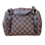 ルイ・ヴィトン LOUIS VUITTON リヴィントンPM N41157 ブラウン　ゴールド金具  ダミエ レディース ショルダーバッグ