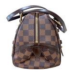 ルイ・ヴィトン LOUIS VUITTON リヴィントンPM N41157 ブラウン　ゴールド金具  ダミエ レディース ショルダーバッグ