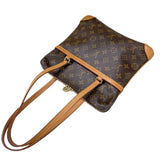 ルイ・ヴィトン LOUIS VUITTON クーサンGM M51141 ブラウン　ゴールド金具  モノグラム レディース ショルダーバッグ