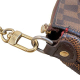 ルイ・ヴィトン LOUIS VUITTON エヴァ N55213 ブラウン　ゴールド金具  ダミエ レディース ショルダーバッグ