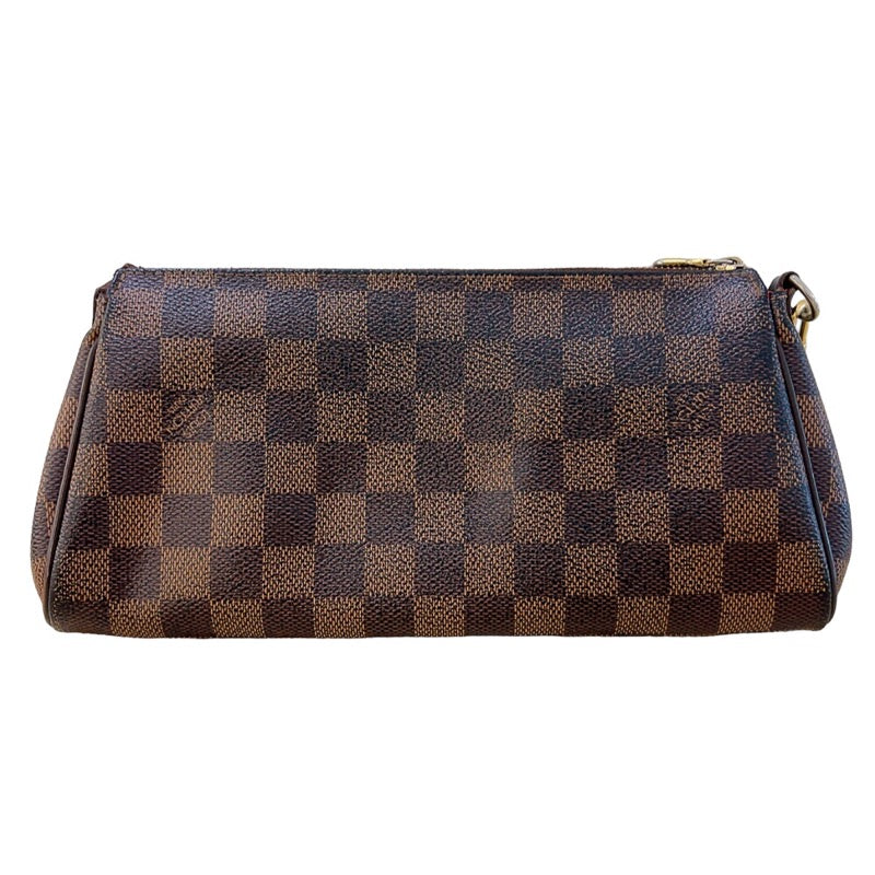 ルイ・ヴィトン LOUIS VUITTON エヴァ N55213 ブラウン　ゴールド金具  ダミエ レディース ショルダーバッグ