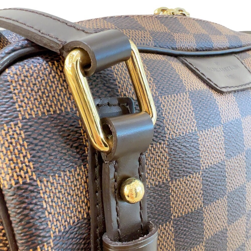 ルイ・ヴィトン LOUIS VUITTON リヴィントンPM N41157 ブラウン　ゴールド金具  ダミエ レディース ショルダーバッグ