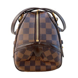 ルイ・ヴィトン LOUIS VUITTON リヴィントンPM N41157 ブラウン　ゴールド金具  ダミエ レディース ショルダーバッグ