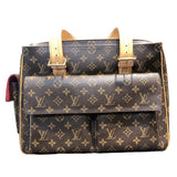 ルイ・ヴィトン LOUIS VUITTON ミュルティプリ・シテ M51162 ブラウン モノグラム レディース ハンドバッグ