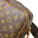 ルイ・ヴィトン LOUIS VUITTON リポーターPM M45254 ブラウン モノグラム・キャンバス/レザー   ユニセックス ショルダーバッグ