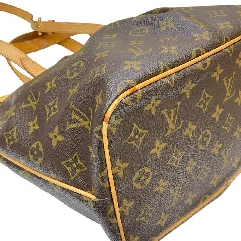 ルイ・ヴィトン LOUIS VUITTON パレルモ M40145 ブラウン モノグラム・キャンバス/レザー レディース 2wayハンドバッグ