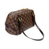 ルイ・ヴィトン LOUIS VUITTON リヴィントンPM N41157 エベヌ ダミエ・キャンバス/レザー  レディース ショルダーバッグ