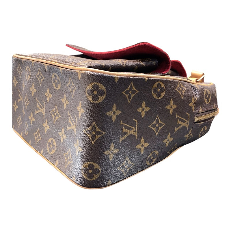 ルイ・ヴィトン LOUIS VUITTON エクサントリ・シテ M51161 ブラウン/ゴールド金具 モノグラム レディース ハンドバッグ