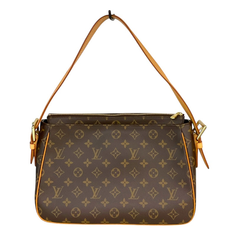 ルイ・ヴィトン LOUIS VUITTON キーポル・バンドリエール55 M51163 ブラウン/ゴールド金具 モノグラム レディース ショルダーバッグ