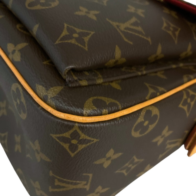 ルイ・ヴィトン LOUIS VUITTON キーポル・バンドリエール55 M51163 ブラウン/ゴールド金具 モノグラム レディース ショルダーバッグ