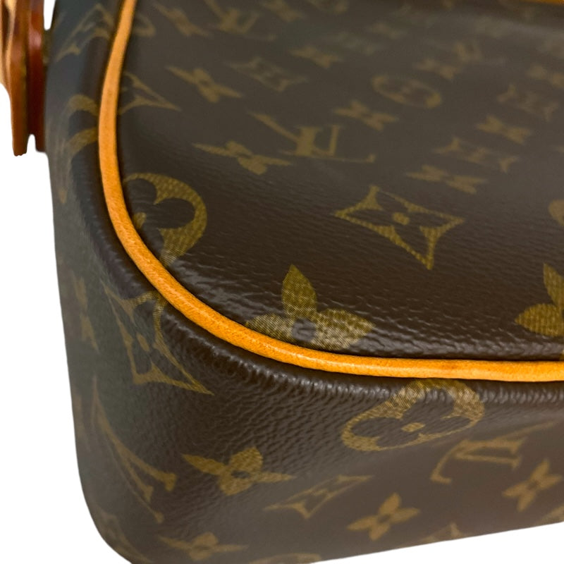 ルイ・ヴィトン LOUIS VUITTON キーポル・バンドリエール55 M51163 ブラウン/ゴールド金具 モノグラム レディース ショルダーバッグ