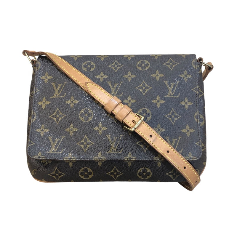 ルイ・ヴィトン LOUIS VUITTON ミュゼット・タンゴ・ショート M51257 ブラウン モノグラムキャンバス レディース ショルダーバッグ