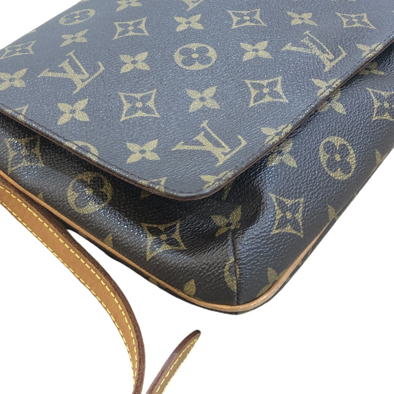 ルイ・ヴィトン LOUIS VUITTON ミュゼット・タンゴ・ショート M51257 ブラウン モノグラムキャンバス レディース ショルダーバッグ