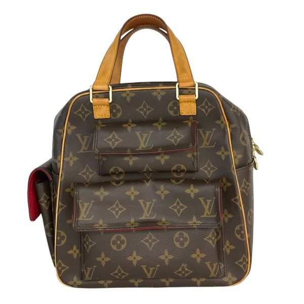 ルイ・ヴィトン LOUIS VUITTON エクサントリ・シテ M51161 ブラウン/ゴールド金具 モノグラム レディース ハンドバッグ