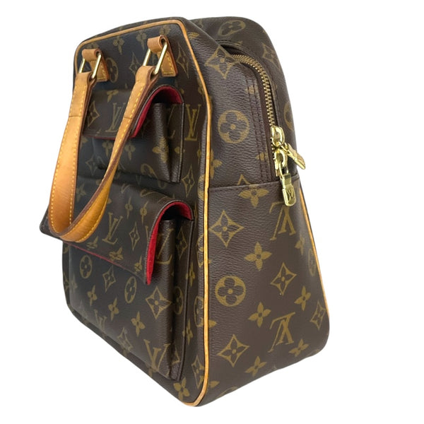 ルイ・ヴィトン LOUIS VUITTON エクサントリ・シテ M51161 ブラウン/ゴールド金具 モノグラム レディース ハンドバッグ