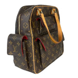 ルイ・ヴィトン LOUIS VUITTON エクサントリ・シテ M51161 ブラウン/ゴールド金具 モノグラム レディース ハンドバッグ