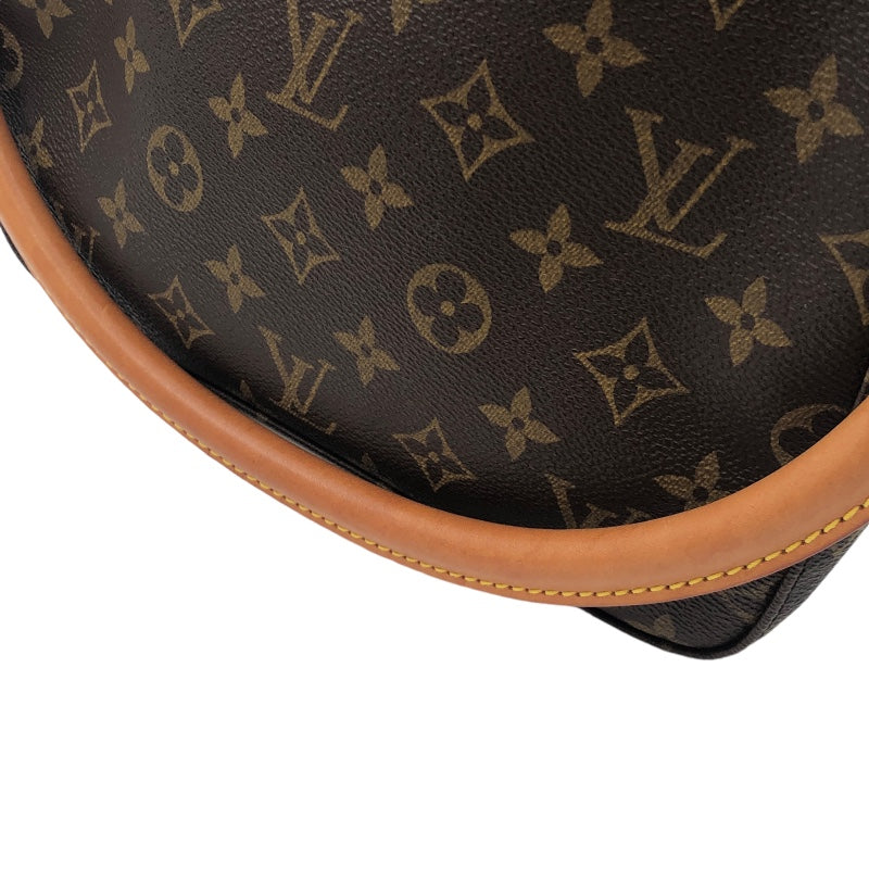 ルイ・ヴィトン LOUIS VUITTON ルーピングMM M51146 ブラウン モノグラムキャンバス レディース ハンドバッグ