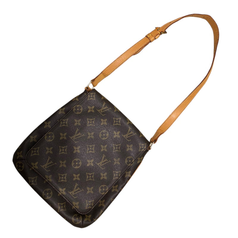 ルイ・ヴィトン LOUIS VUITTON ミュゼット・サルサ　ショート ブラウン モノグラムキャンバス モノグラム ユニセックス ショルダーバッグ