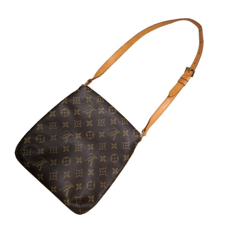 ルイ・ヴィトン LOUIS VUITTON ミュゼット・サルサ　ショート ブラウン モノグラムキャンバス モノグラム ユニセックス ショルダーバッグ