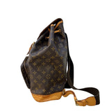 ルイ・ヴィトン LOUIS VUITTON モンスリGM M51135 モノグラム　ゴールド金具 モノグラム レディース リュック・デイパック