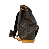 ルイ・ヴィトン LOUIS VUITTON モンスリGM M51135 モノグラム　ゴールド金具 モノグラム レディース リュック・デイパック