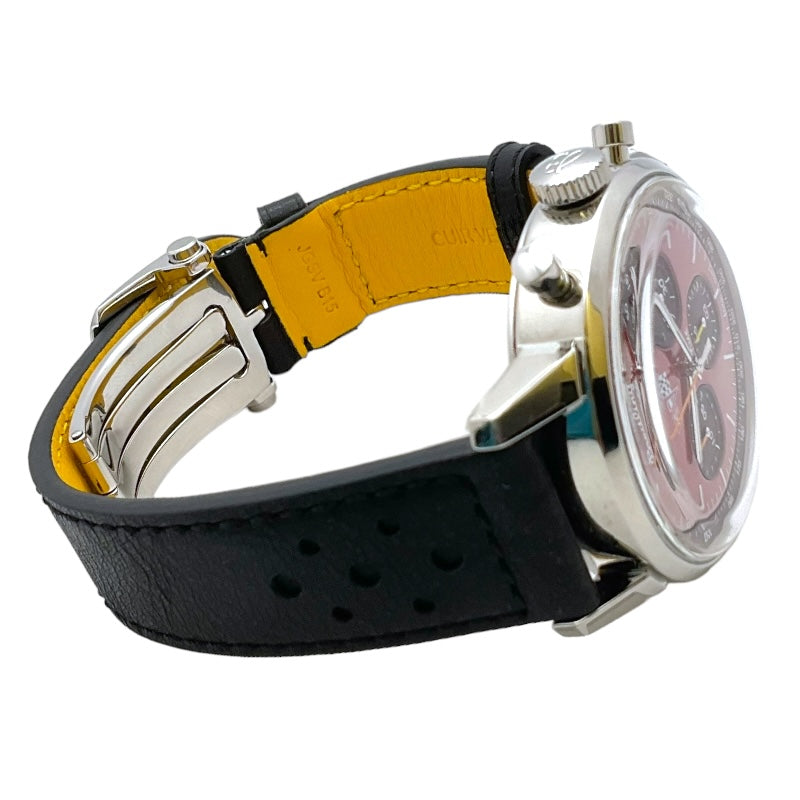 ブライトリング BREITLING トップタイム シボレー コルベット A25310 レッド SS/ベルト 自動巻き メンズ 腕時計