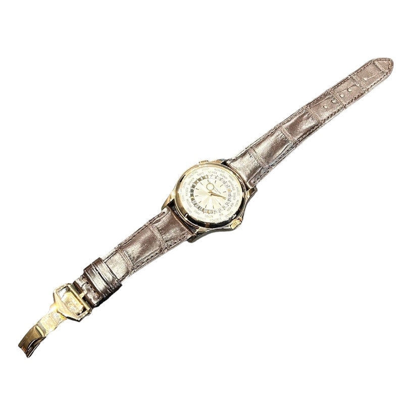 パテック・フィリップ PATEK PHILIPPE ワールドタイム 5130R-001 ピンクゴールド K18ピンクゴールド 自動巻き メンズ 腕時計