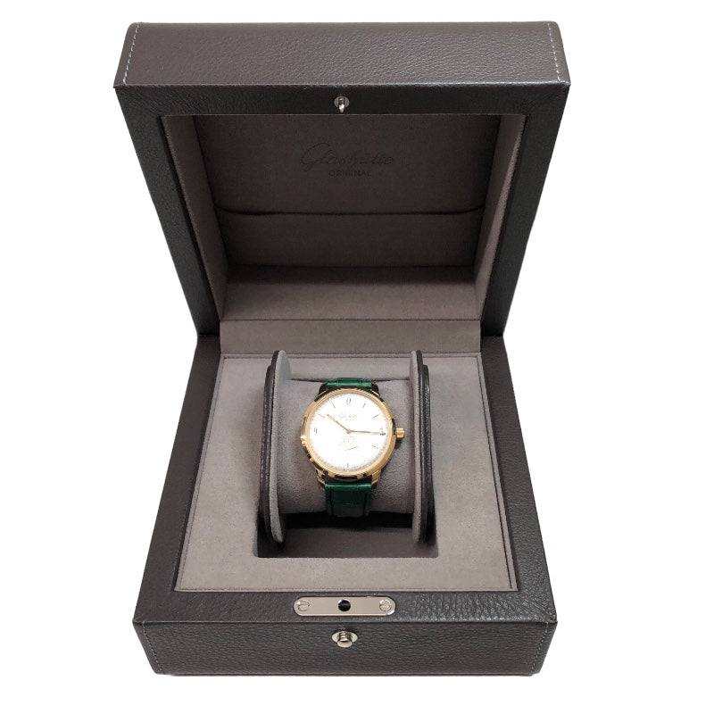 グラスフュッテ・オリジナル GLASHUTTE ORIGINAL シックスティーズ・スモールセコンド 1-39-60-01-01-04 K18ピンクゴールド メンズ 腕時計