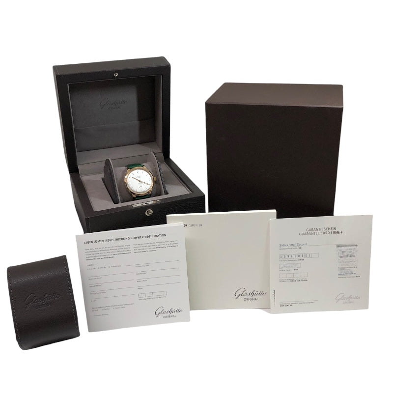 グラスフュッテ・オリジナル GLASHUTTE ORIGINAL シックスティーズ・スモールセコンド 1-39-60-01-01-04 K18PG 自動巻き メンズ 腕時計