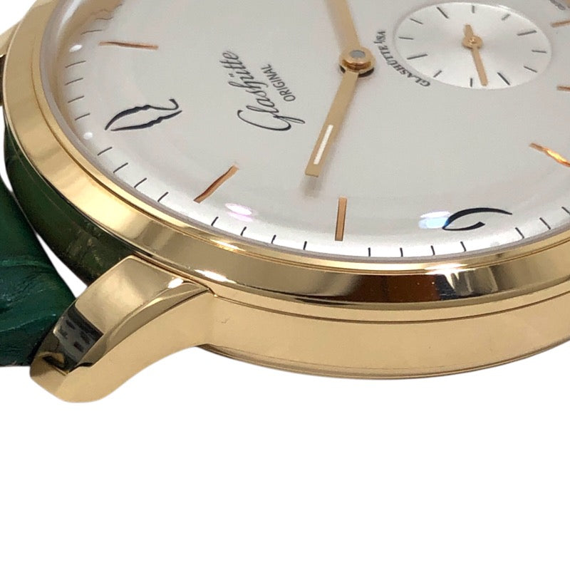 グラスフュッテ・オリジナル GLASHUTTE ORIGINAL シックスティーズ・スモールセコンド 1-39-60-01-01-04 K18PG 自動巻き メンズ 腕時計