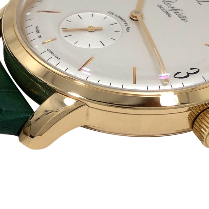 グラスフュッテ・オリジナル GLASHUTTE ORIGINAL シックスティーズ・スモールセコンド 1-39-60-01-01-04 K18PG 自動巻き メンズ 腕時計