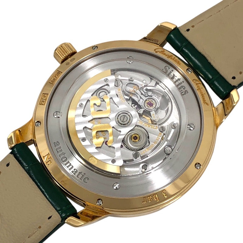 グラスフュッテ・オリジナル GLASHUTTE ORIGINAL シックスティーズ・スモールセコンド 1-39-60-01-01-04 K18PG 自動巻き メンズ 腕時計
