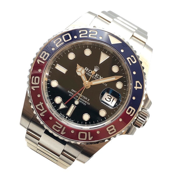 ロレックス ROLEX GMTマスター2 126710BLRO レッド×ブルー ステンレススチール メンズ 腕時計