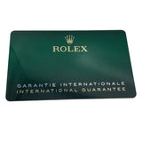 ロレックス ROLEX オイスターパーペチュアル36 ランダムシリアル 126000 グリーン SS 自動巻き メンズ 腕時計