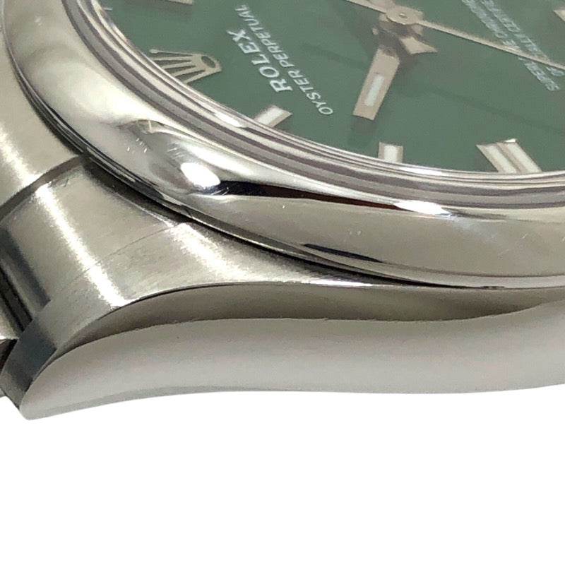 ロレックス ROLEX オイスターパーペチュアル36 ランダムシリアル 126000 グリーン SS 自動巻き メンズ 腕時計
