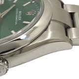 ロレックス ROLEX オイスターパーペチュアル36 ランダムシリアル 126000 グリーン SS 自動巻き メンズ 腕時計