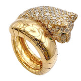 カルティエ Cartier パンテール ドゥ カルティエ ダイヤリング  K18イエローゴールド ジュエリー