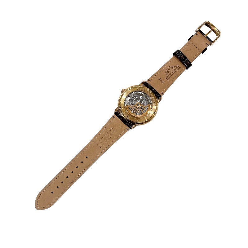 オーデマ・ピゲ AUDEMARS PIGUET ジュール オーデマ エクストラシン 15180OR.OO.A102CR.01 シルバー K18YG 自動巻き メンズ 腕時計
