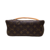 ルイ・ヴィトン LOUIS VUITTON ルーピングMM M51146 ブラウン PVC レディース ショルダーバッグ