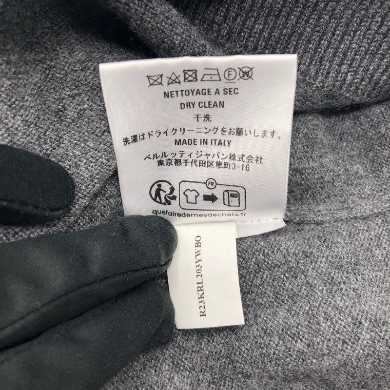 ベルルッティ Berluti ロゴ刺繍カシミヤセーター R23KRL203-YWBO カシミヤ メンズ セーター