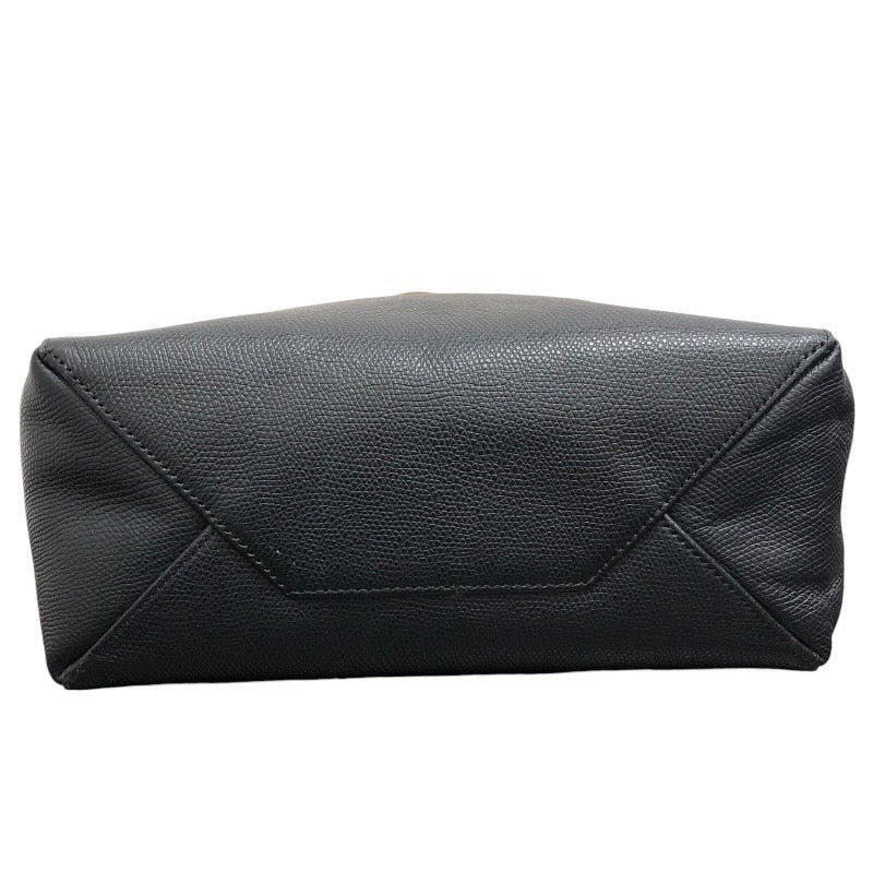 セリーヌ CELINE バーティカルカバスモール 176183 アイボリー/ブラック グレインカーフ レディース トートバッグ