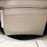セリーヌ CELINE バーティカルカバスモール 176183 アイボリー/ブラック グレインカーフ レディース トートバッグ