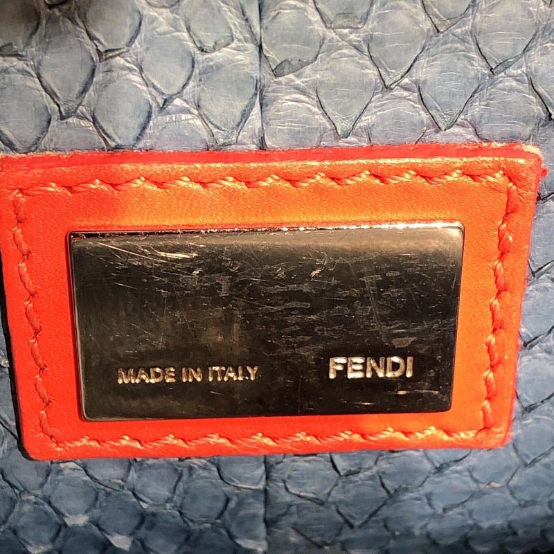 フェンディ FENDI ピーカブー ミディアム バグズ 8BN266 レッド カーフ レディース ハンドバッグ