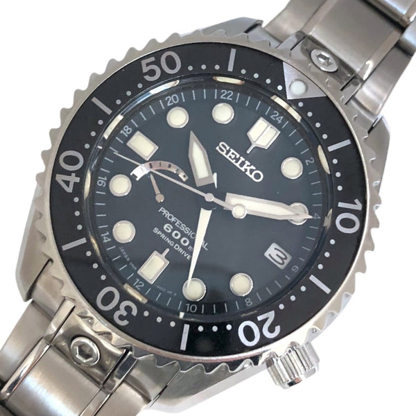 セイコー SEIKO プロスペックス マリーンマスター スプリングドライブ SBDB001 チタン メンズ 腕時計