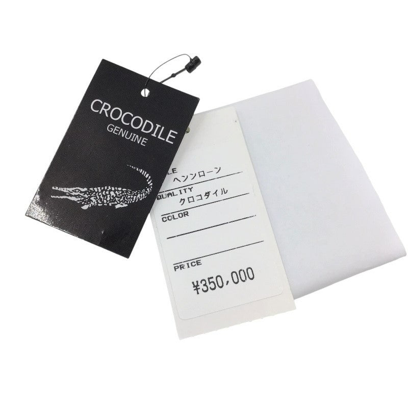 アザーブランド other brand ラウンドファスナー 長財布 イエロー×GD金具 レザー ユニセックス 長財布