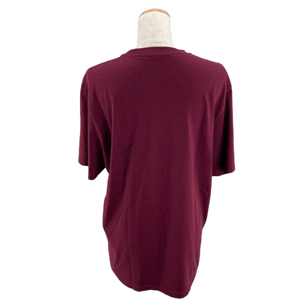 ステラ・マッカートニー STELLA McCARTNEY グラフィックプリントTシャツ 604084 ボルドー コットン レディース 半袖Ｔシャツ