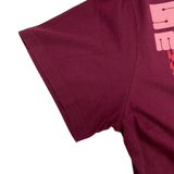 ステラ・マッカートニー STELLA McCARTNEY グラフィックプリントTシャツ 604084 ボルドー コットン レディース 半袖Ｔシャツ