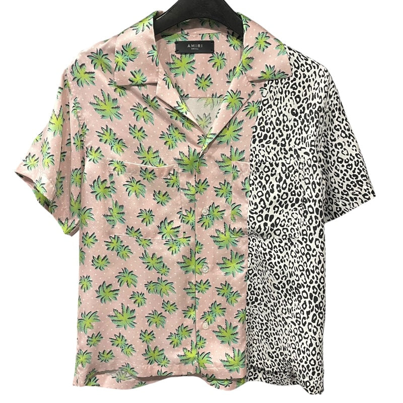 アメージングタイランド・グランドセール アザーブランド other レオパード切替総柄オープン AMIRI brand シャツ+ブラウス(半袖+袖なし)