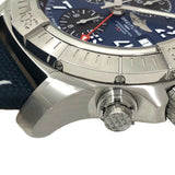 ブライトリング BREITLING アベンジャークロノグラフ GMT45 A24315(A24315101C1X2) ブルー SS 自動巻き メンズ 腕時計